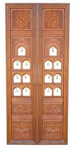 Pooja wooden door