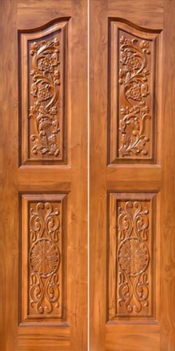 Teak wood door manufacturer